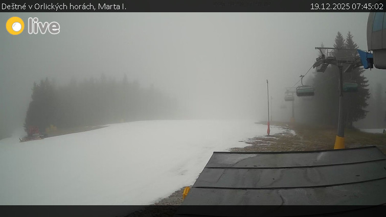 Deštné v Orlických horách - Marta I. - 19.12.2025 v 07:45