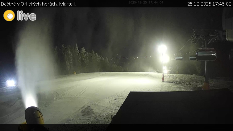 Deštné v Orlických horách - Marta I. - 25.12.2025 v 17:45
