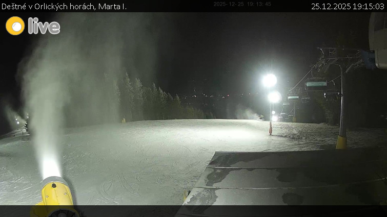 Deštné v Orlických horách - Marta I. - 25.12.2025 v 19:15