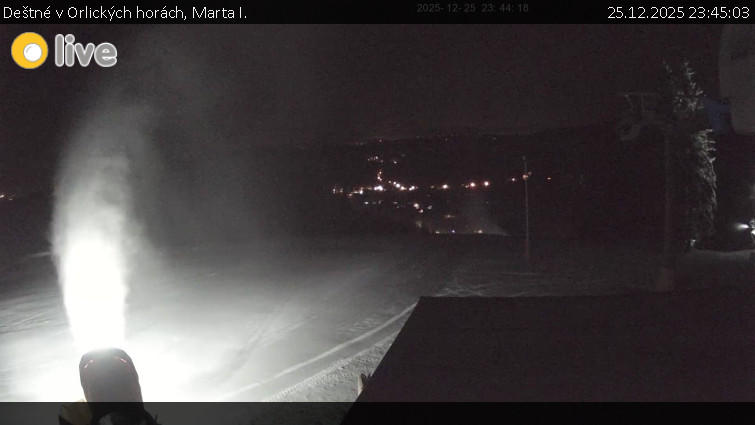 Deštné v Orlických horách - Marta I. - 25.12.2025 v 23:45