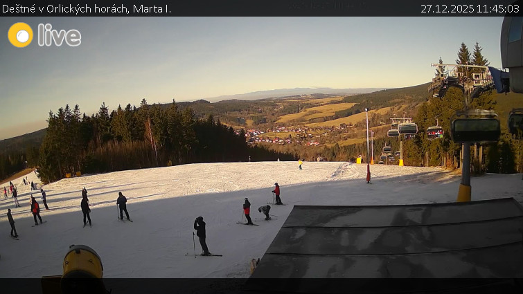 Deštné v Orlických horách - Marta I. - 27.12.2025 v 11:45