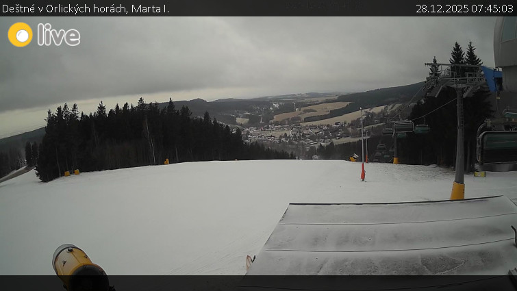 Deštné v Orlických horách - Marta I. - 28.12.2025 v 07:45