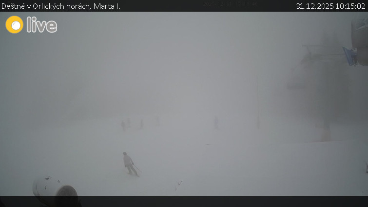 Deštné v Orlických horách - Marta I. - 31.12.2025 v 10:15