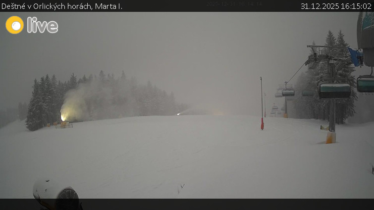 Deštné v Orlických horách - Marta I. - 31.12.2025 v 16:15