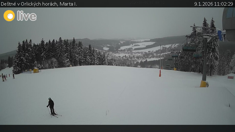 Deštné v Orlických horách - Marta I. - 9.1.2026 v 11:02