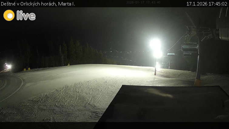 Deštné v Orlických horách - Marta I. - 17.1.2026 v 17:45