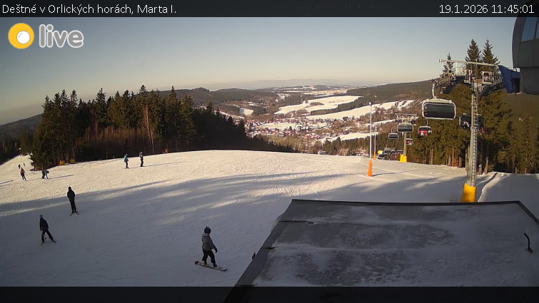 Deštné v Orlických horách - Marta I. - 19.1.2026 v 11:45