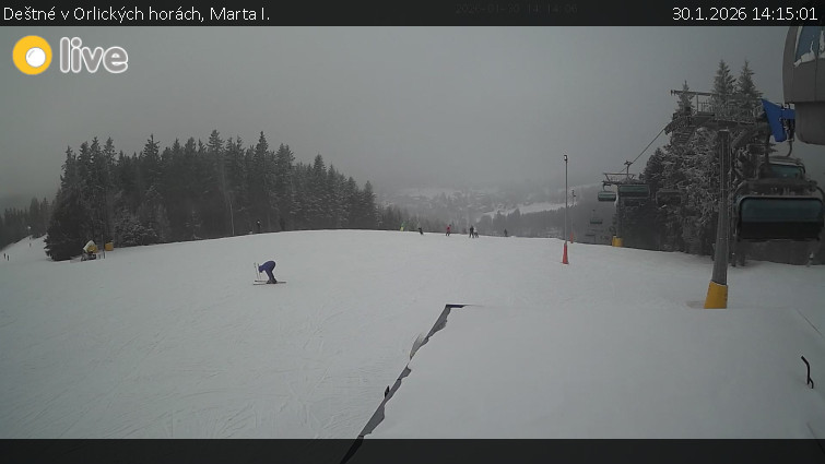 Deštné v Orlických horách - Marta I. - 30.1.2026 v 14:15