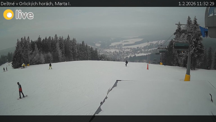Deštné v Orlických horách - Marta I. - 1.2.2026 v 11:32