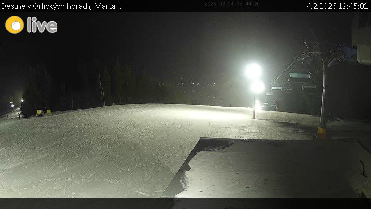 Deštné v Orlických horách - Marta I. - 4.2.2026 v 19:45