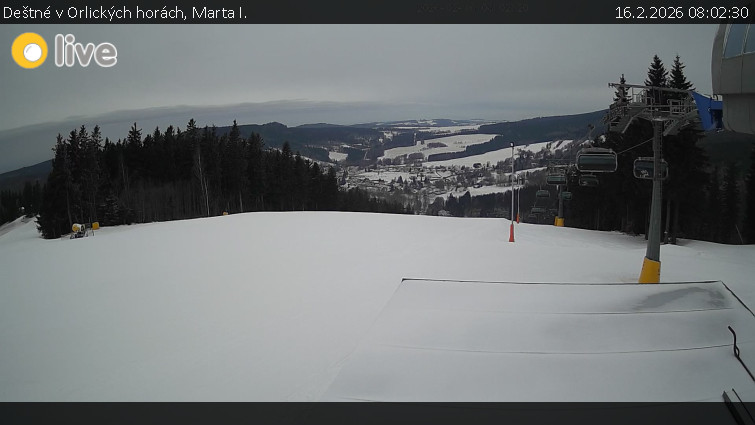 Deštné v Orlických horách - Marta I. - 16.2.2026 v 08:02