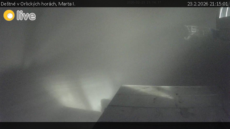Deštné v Orlických horách - Marta I. - 23.2.2026 v 21:15