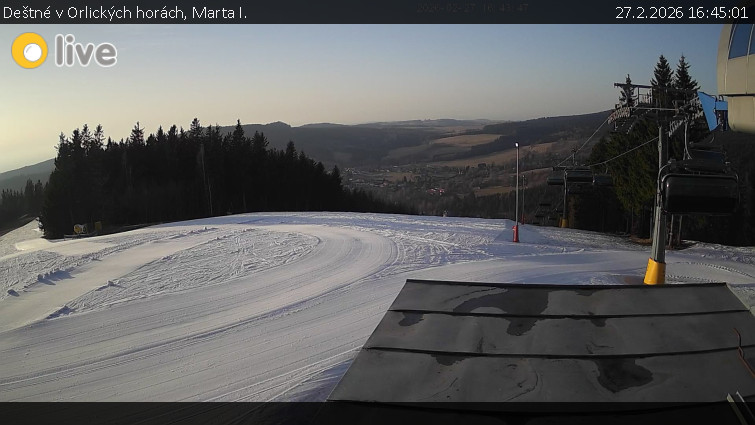 Deštné v Orlických horách - Marta I. - 27.2.2026 v 16:45