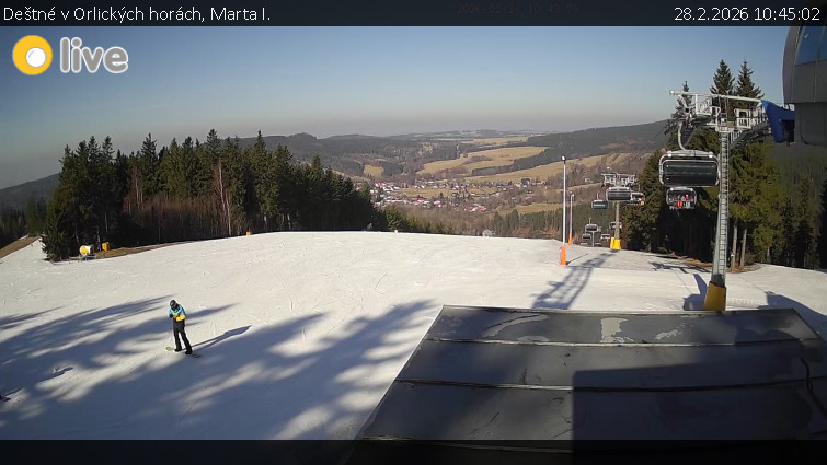 Deštné v Orlických horách - Marta I. - 28.2.2026 v 10:45