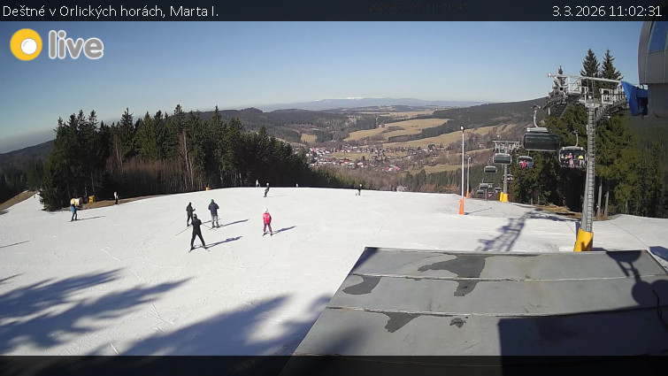 Deštné v Orlických horách - Marta I. - 3.3.2026 v 11:02
