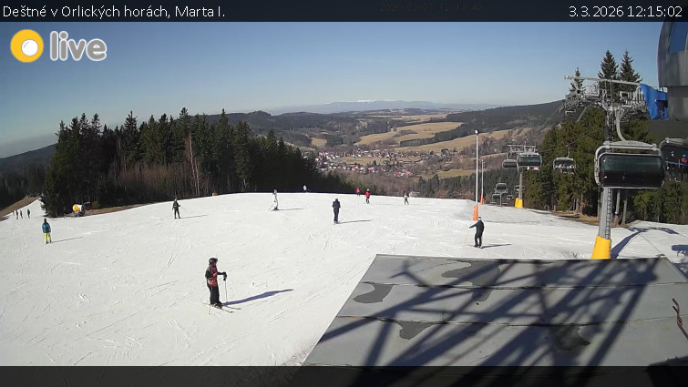 Deštné v Orlických horách - Marta I. - 3.3.2026 v 12:15