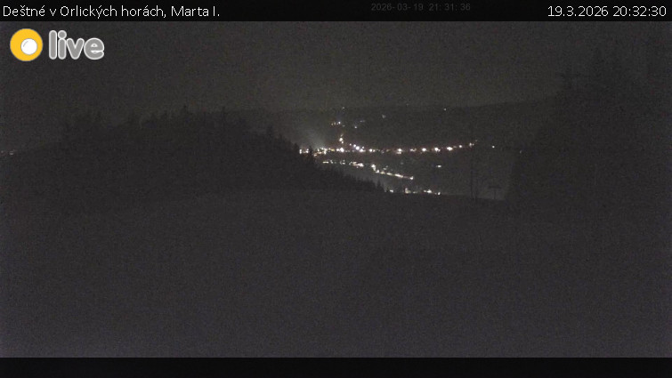 Deštné v Orlických horách - Marta I. - 19.3.2026 v 20:32