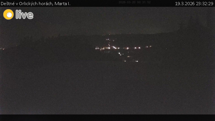 Deštné v Orlických horách - Marta I. - 19.3.2026 v 23:32