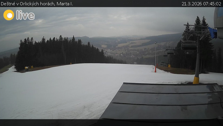 Deštné v Orlických horách - Marta I. - 21.3.2026 v 07:45