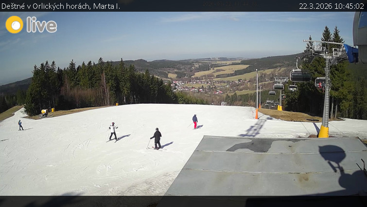 Deštné v Orlických horách - Marta I. - 22.3.2026 v 10:45