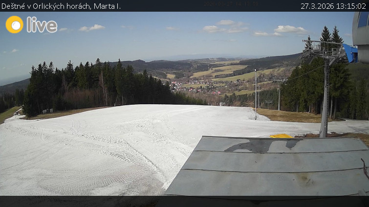 Deštné v Orlických horách - Marta I. - 27.3.2026 v 13:15