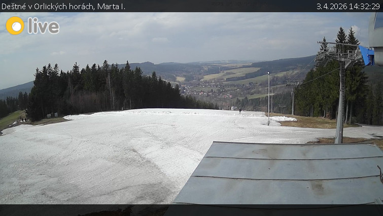 Deštné v Orlických horách - Marta I. - 3.4.2026 v 14:32