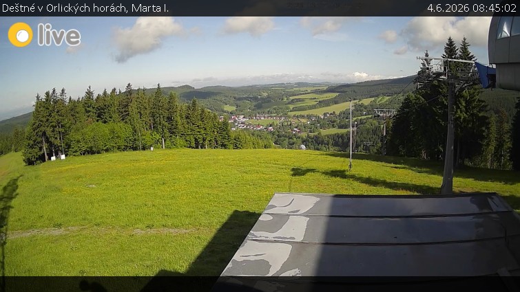 Deštné v Orlických horách - Marta I. - 4.6.2026 v 08:45