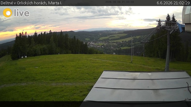 Deštné v Orlických horách - Marta I. - 6.6.2026 v 21:02