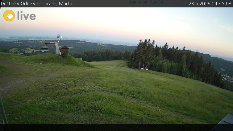 Deštné v Orlických horách - Marta I. - 23.6.2026 v 04:45