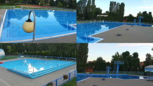 Koupaliště Hulín - Areál koupaliště Hulín - sdružené snímky - 25.6.2025 v 06:30