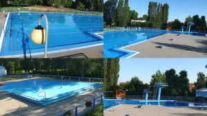 Koupaliště Hulín - Areál koupaliště Hulín - sdružené snímky - 25.6.2025 v 07:30