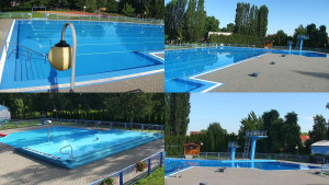 Koupaliště Hulín - Areál koupaliště Hulín - sdružené snímky - 25.6.2025 v 08:00