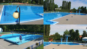 Koupaliště Hulín - Areál koupaliště Hulín - sdružené snímky - 25.6.2025 v 08:30