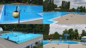 Koupaliště Hulín - Areál koupaliště Hulín - sdružené snímky - 25.6.2025 v 12:00