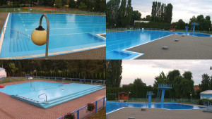 Koupaliště Hulín - Areál koupaliště Hulín - sdružené snímky - 13.7.2025 v 05:30