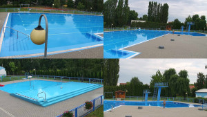 Koupaliště Hulín - Areál koupaliště Hulín - sdružené snímky - 13.7.2025 v 08:30