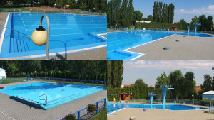 Koupaliště Hulín - Areál koupaliště Hulín - sdružené snímky - 14.7.2025 v 09:30