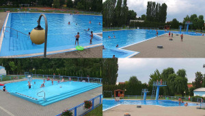 Koupaliště Hulín - Areál koupaliště Hulín - sdružené snímky - 14.7.2025 v 14:30
