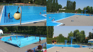 Koupaliště Hulín - Areál koupaliště Hulín - sdružené snímky - 15.8.2025 v 10:30