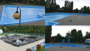 Koupaliště Hulín - Areál koupaliště Hulín - sdružené snímky - 16.9.2025 v 10:30