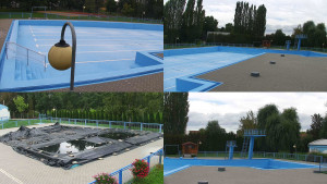 Koupaliště Hulín - Areál koupaliště Hulín - sdružené snímky - 16.9.2025 v 13:30