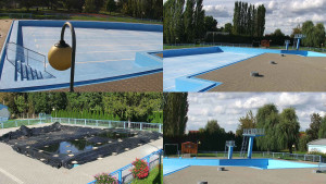 Koupaliště Hulín - Areál koupaliště Hulín - sdružené snímky - 16.9.2025 v 15:30