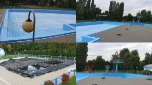 Koupaliště Hulín - Areál koupaliště Hulín - sdružené snímky - 16.9.2025 v 16:30