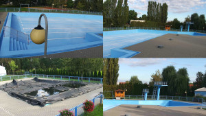 Koupaliště Hulín - Areál koupaliště Hulín - sdružené snímky - 17.9.2025 v 08:30