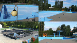 Koupaliště Hulín - Areál koupaliště Hulín - sdružené snímky - 17.9.2025 v 09:30