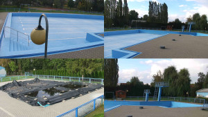 Koupaliště Hulín - Areál koupaliště Hulín - sdružené snímky - 29.9.2025 v 16:30