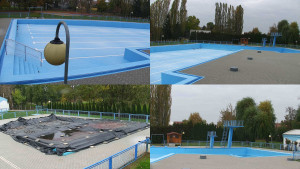 Koupaliště Hulín - Areál koupaliště Hulín - sdružené snímky - 21.10.2025 v 09:30