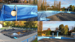 Areál koupaliště Hulín - sdružené snímky