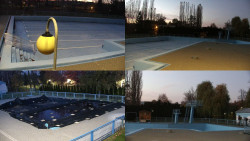 Areál koupaliště Hulín - sdružené snímky