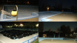 Areál koupaliště Hulín - sdružené snímky